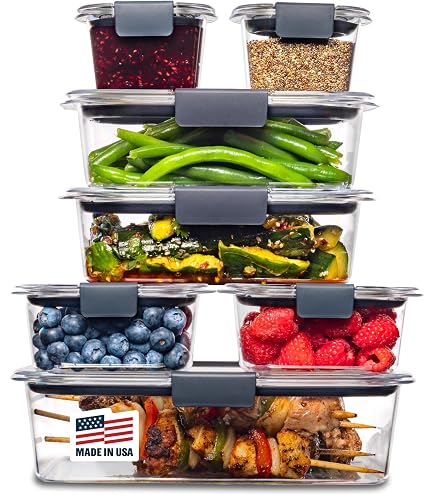 Amazon｜ラバーメイド Brilliance 食品保存容器 22-Piece FBA_1990615